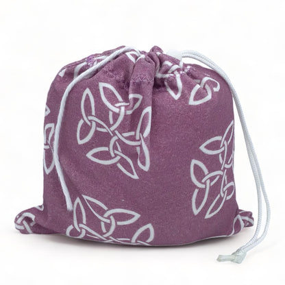 Square Celtic Knot on Purple
